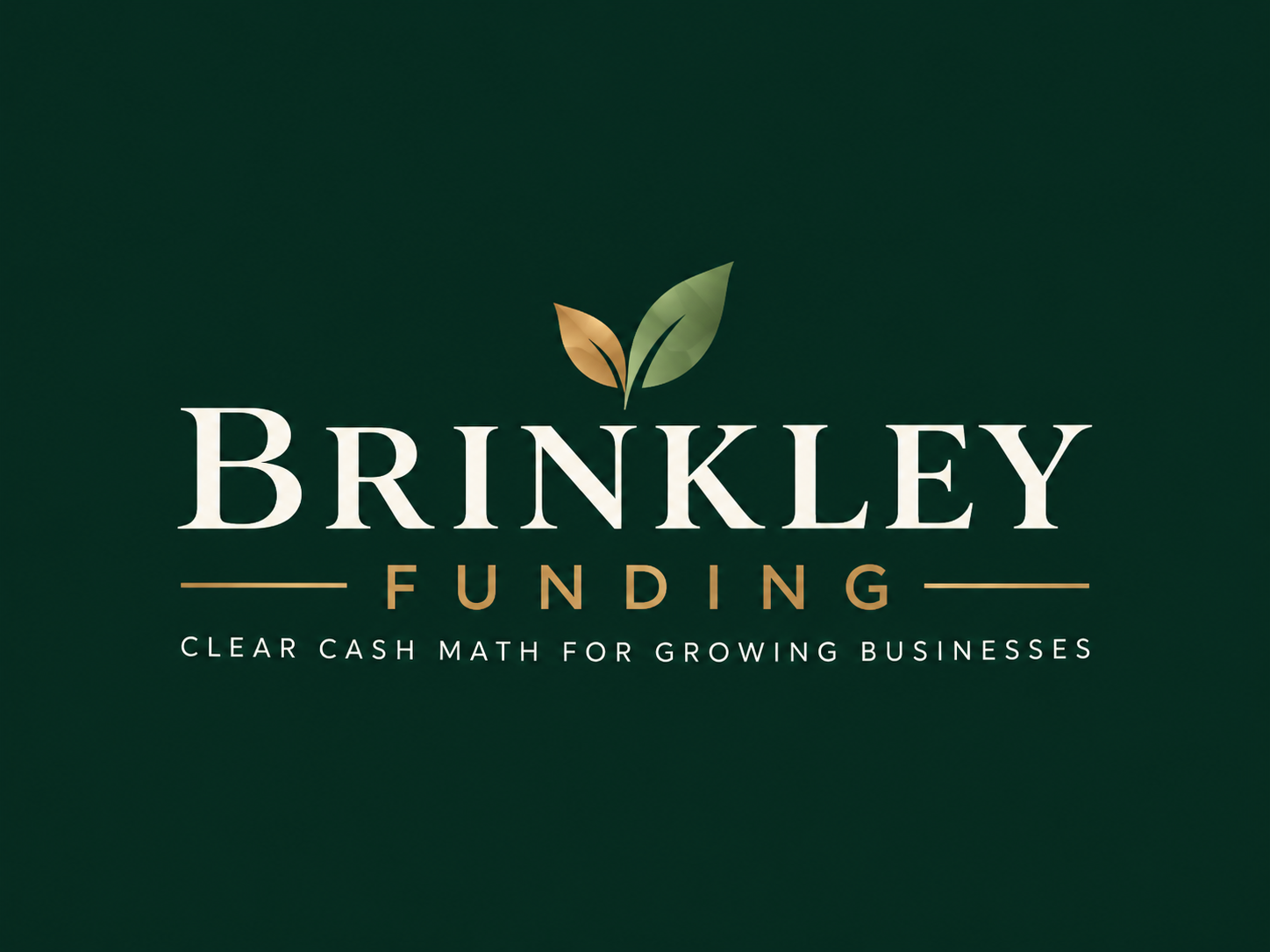 Brinkley Funding — Clear cash math for growing businesses